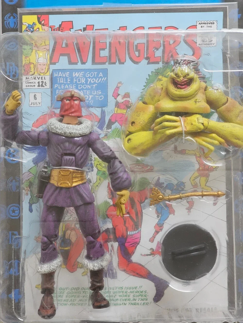 Marvel Legends Baron Zemo from Mojo Series Toybiz 2006